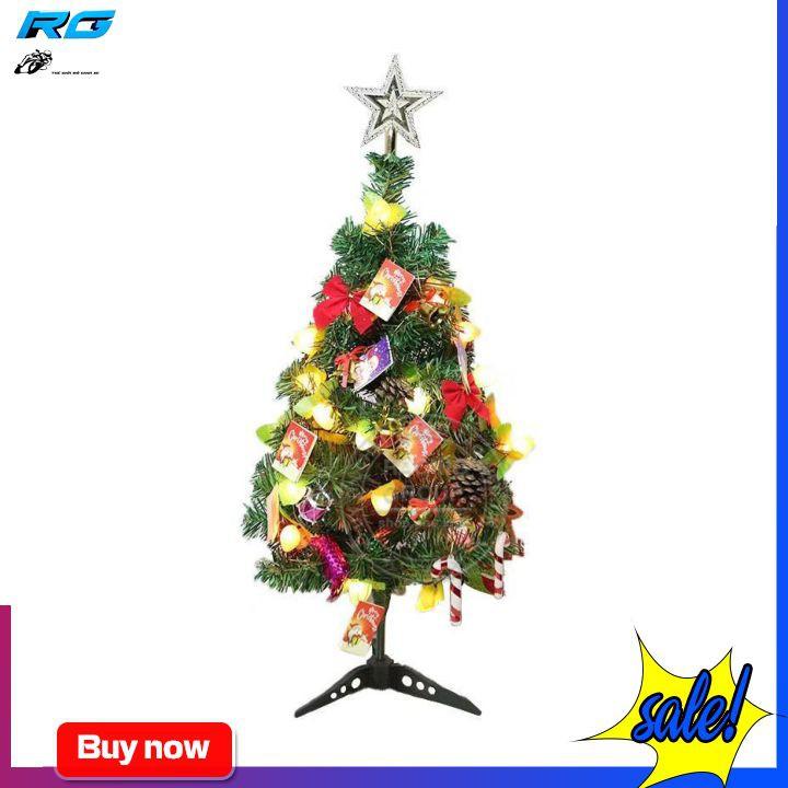 Cây Thông Noel 60 Cm + Kèm Phụ Kiện Trang Trí