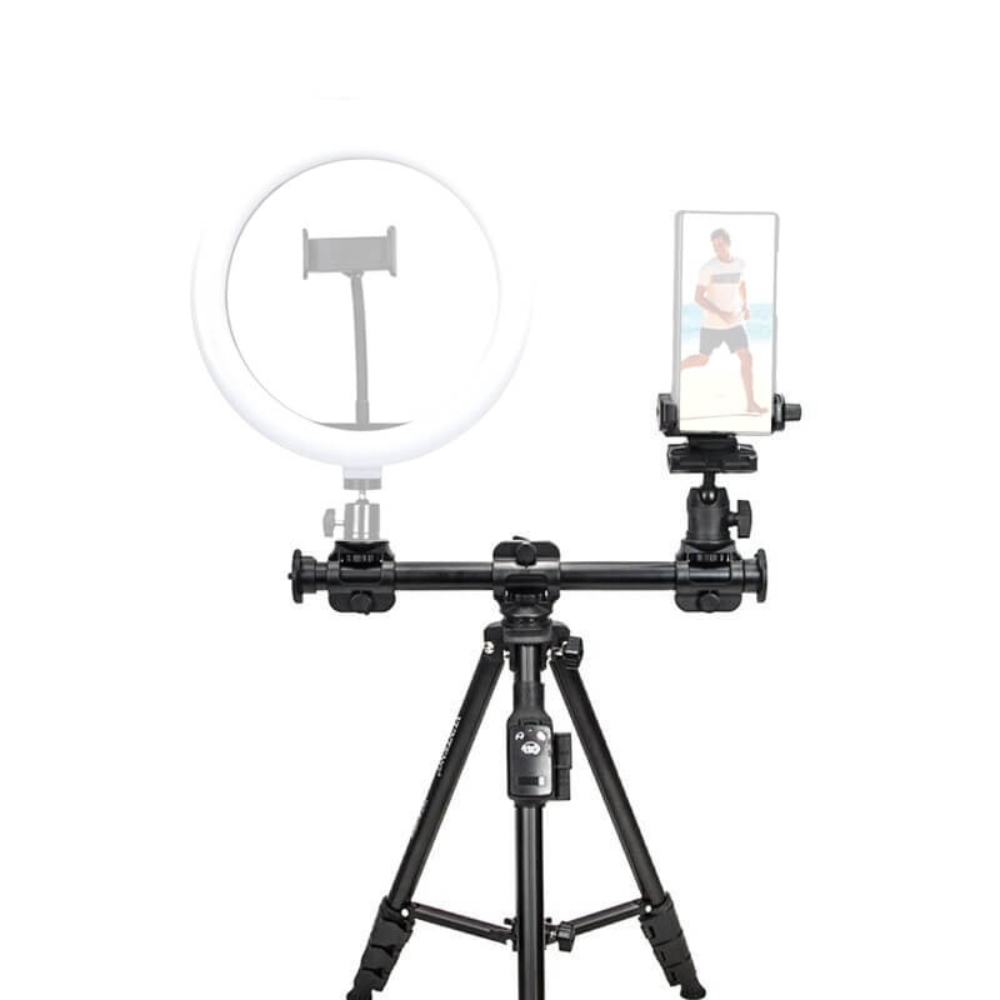 Chân máy tripod YUNTENG VCT-6109 hỗ trợ quay chụp Topsot từ trên xuống - Hàng chính hãng