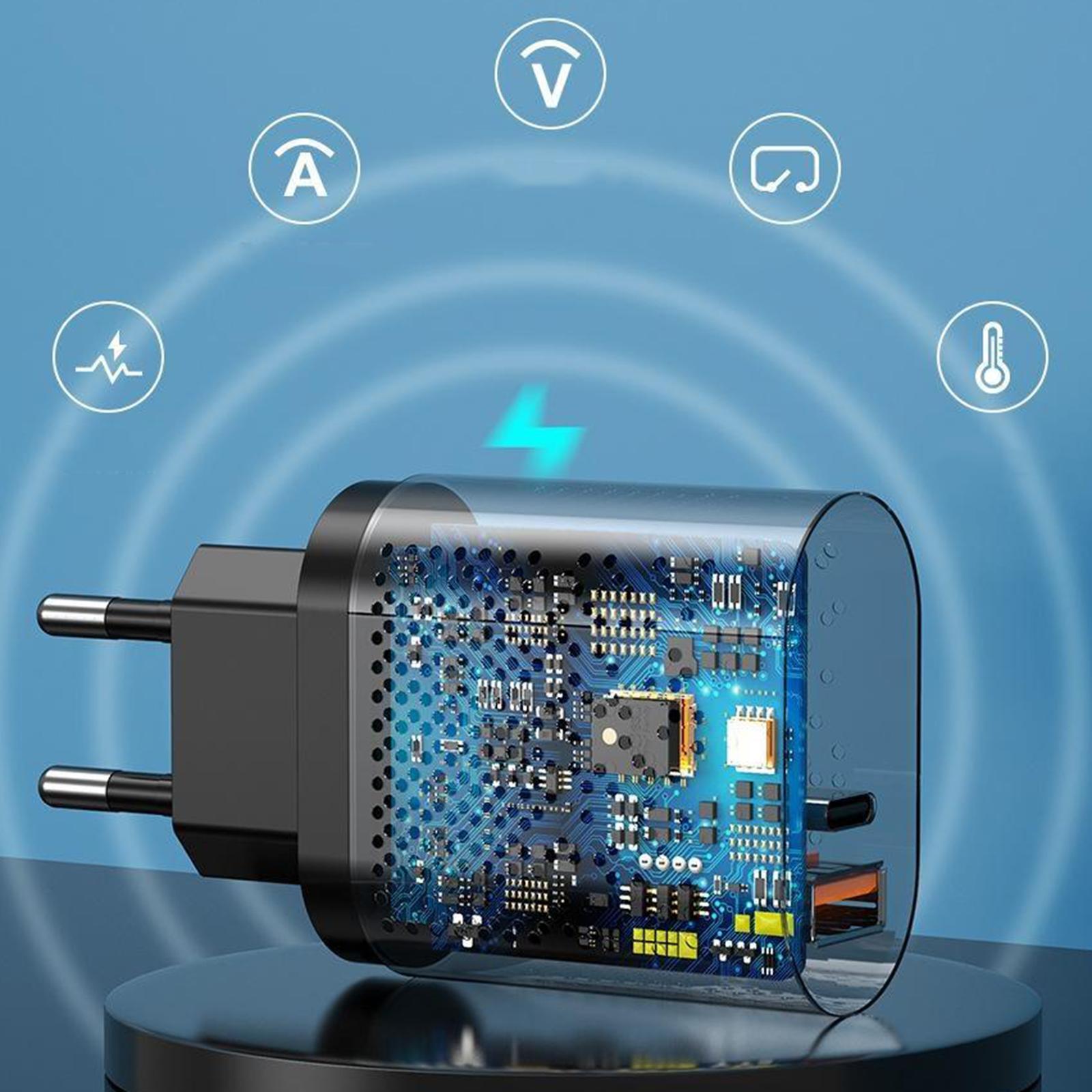 USB Ports Hub Wall Charger Power Adapter EU Plug USB Cube Adapter