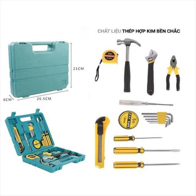 Bộ Dụng Cụ Sửa Chữa Đa Năng 16 Món Dụng Cụ Xây Dựng