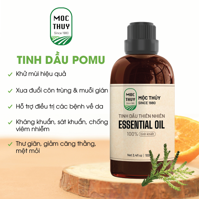 Tinh dầu thiên nhiên Pơmu Mộc Thủy - Hinoki Essential Oil - Đạt chuẩn chất lượng kiểm định