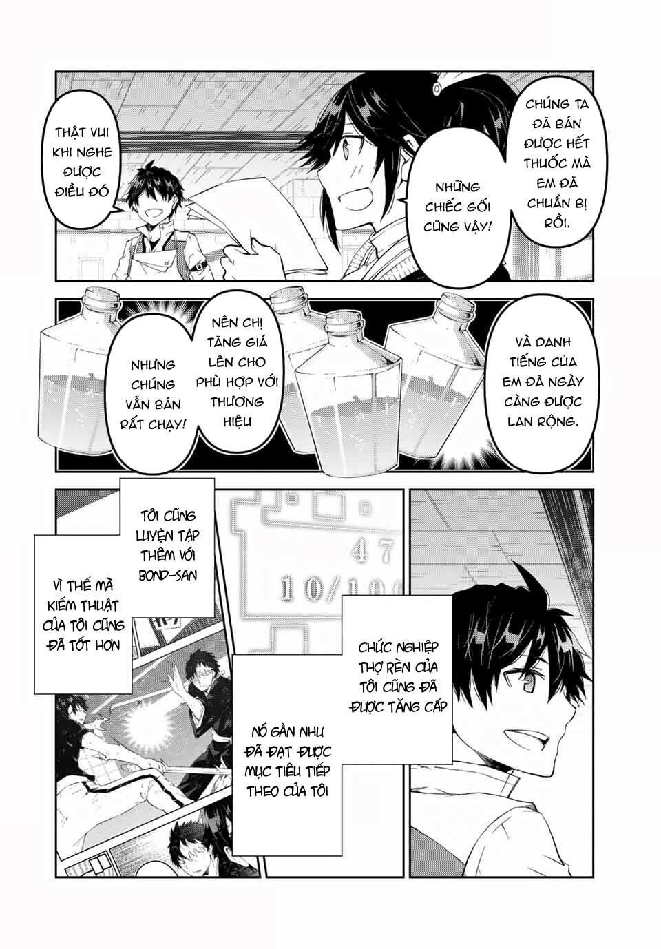 từ chức nghiệp yếu nhất trở thành "thợ rèn" mạnh nhất chapter 46 4