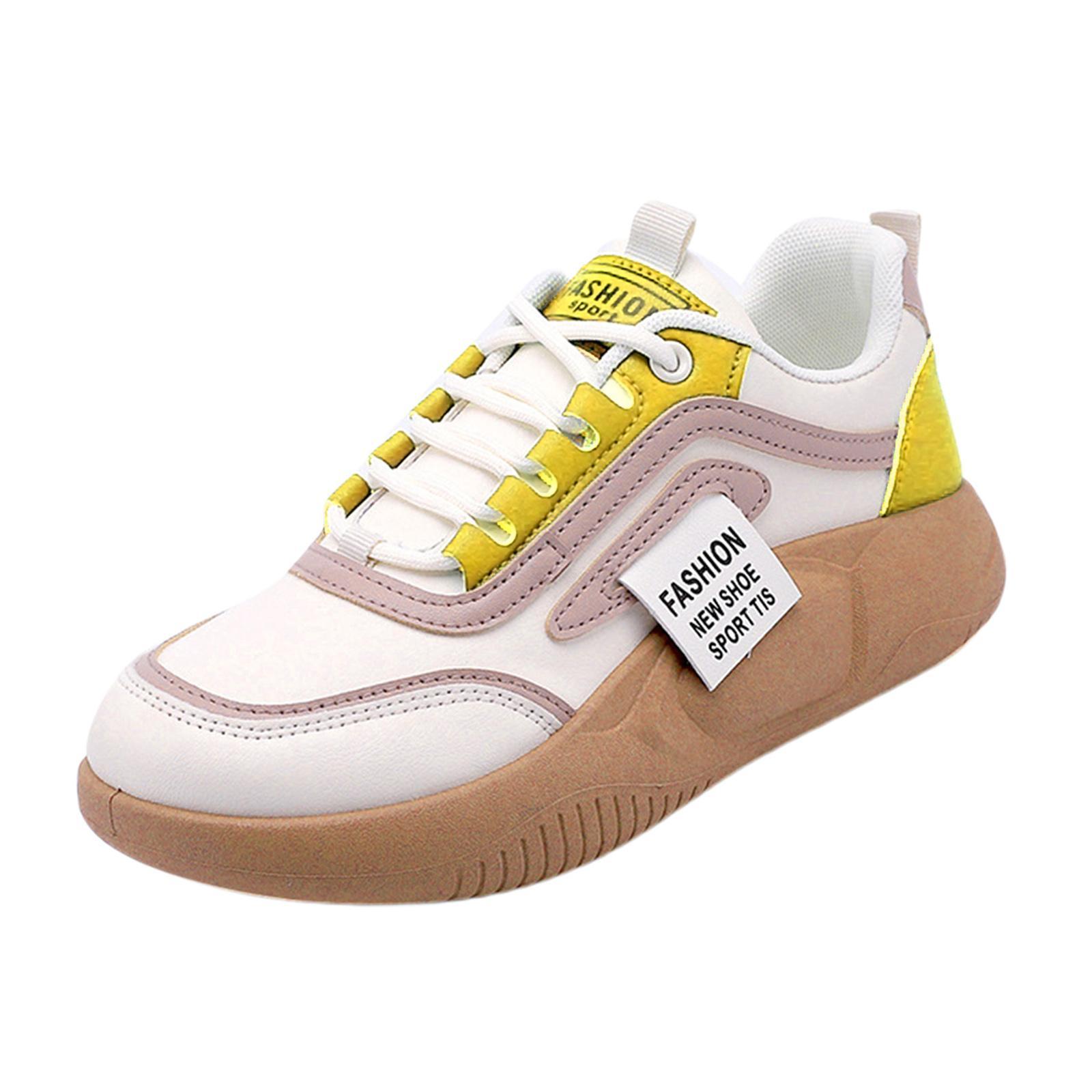 Thick Soled Women Casual Sneakers Nonslip Fashion Breathable Sports Shoes for Running