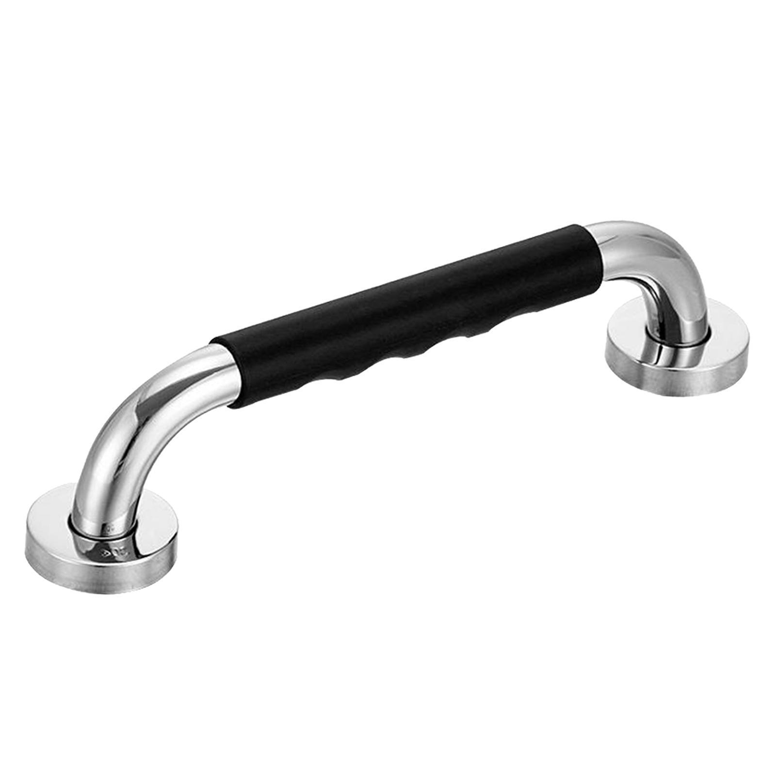2x Bathroom Grab Bar with Anti Slip Grip , Shower Grab Bar for Bathtub, Bathroom, Toilet, Stainless Steel Safety Handle for The Elderly