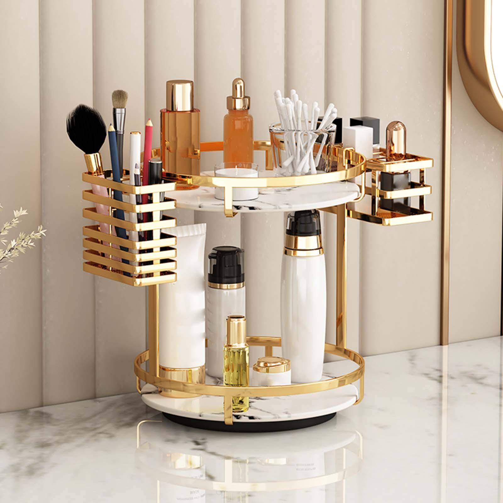 Multi Function Makeup Organizer Display Stand for Bathroom Dresser Vanity