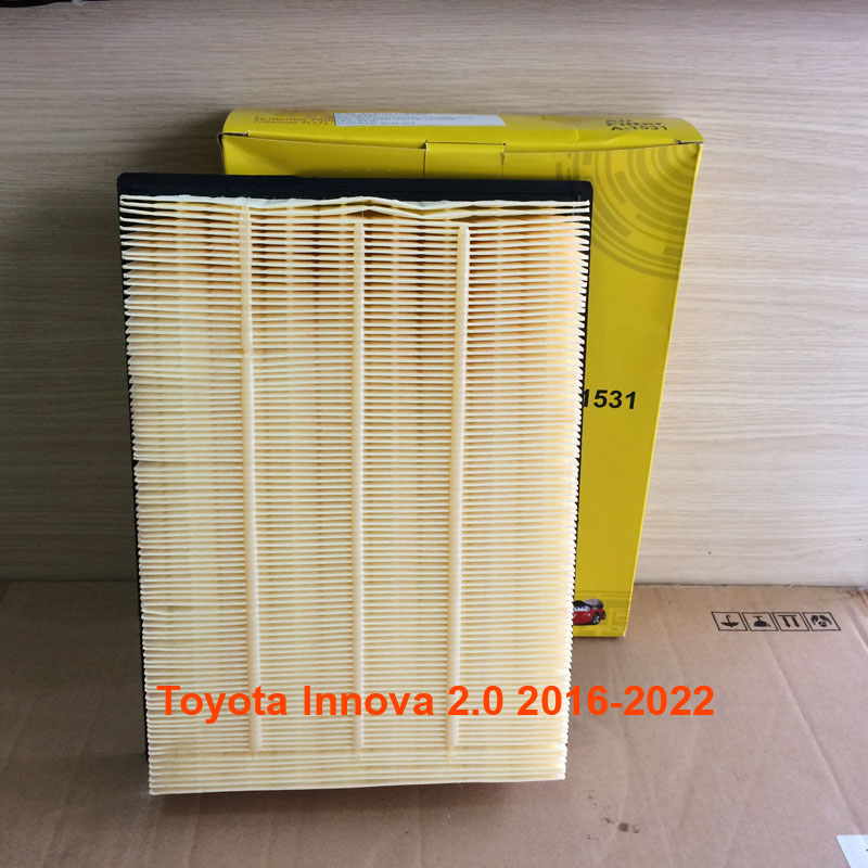 Lọc gió động cơ cho xe Toyota Innova 2016, 2017, 2018, 2019, 2020, 2021, 2022 mã A1531