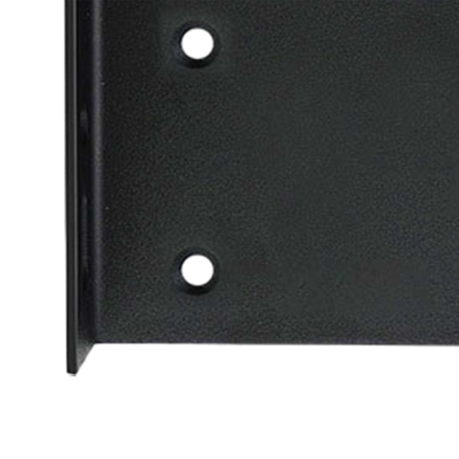 Kitchen Cupboard Mount Bracket Countertop Shelf Mounting Bracket Easy Installation Include Screw Accessories Heavy Loaded for Hanging Shelf