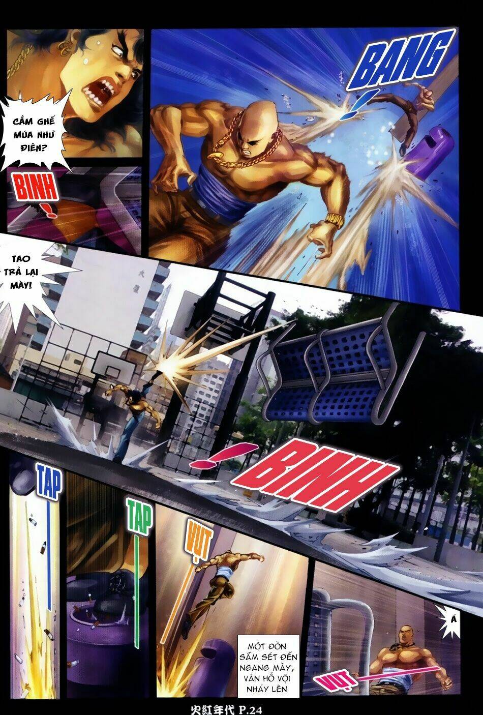 hỏa hồng niên đại hắc cốt đường chapter 42 23