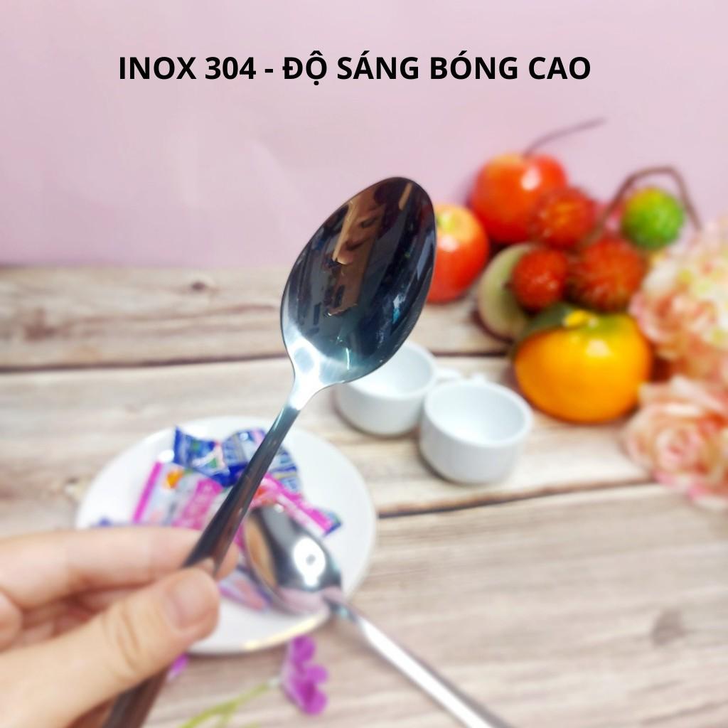 { Hàng tốt Giá Sốc} ️Muỗng ăn cơm/ muỗng cafe inox 304/ 201 cao cấp đồ dùng nhà bếp️