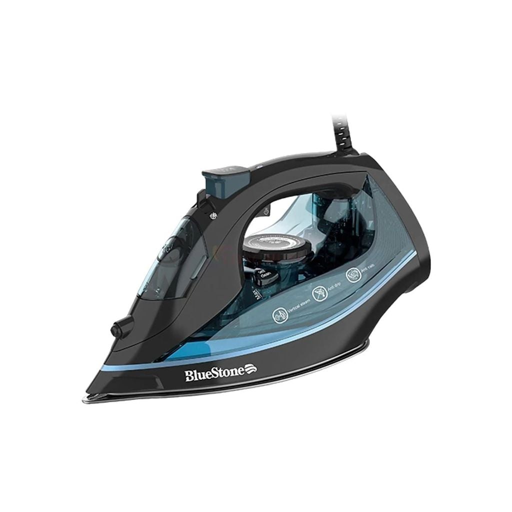 Bàn Ủi Hơi Nước BlueStone SIB-3833 300ml 2400W - Hàng chính hãng - Xanh đen