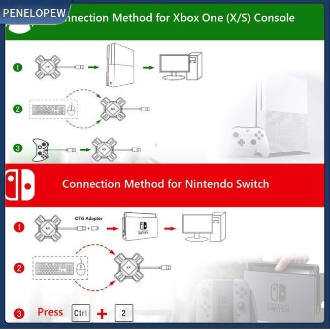 Bộ Chuyển Đổi Chuột Và Bàn Phím Cho SWITCH, XBOX ONE, PS4 PS3
