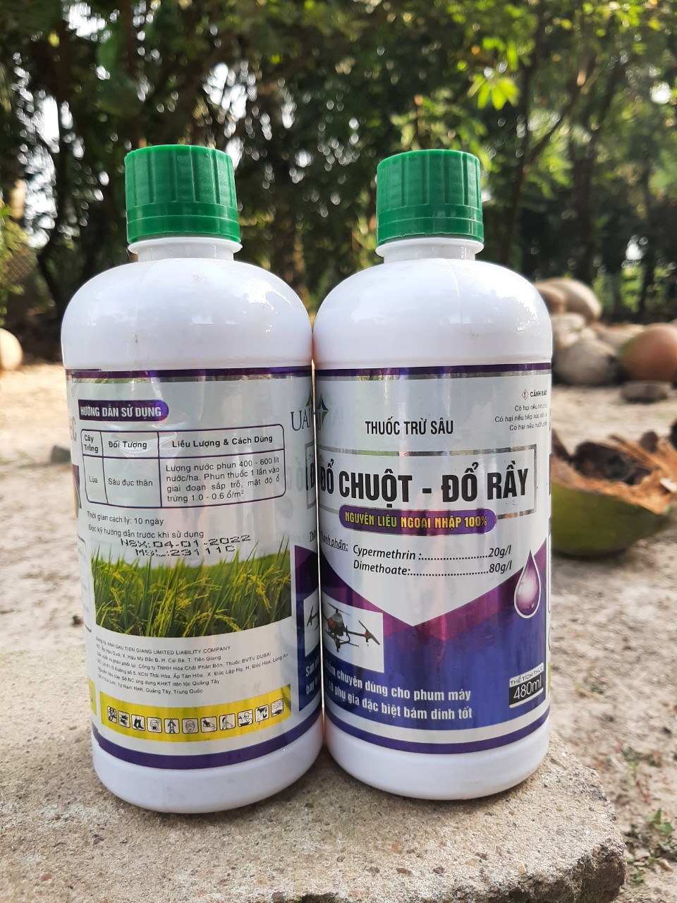 Thuốc Đổ Chuột Đổ Rầy nguyên liệu ngoại nhập chai 450ml