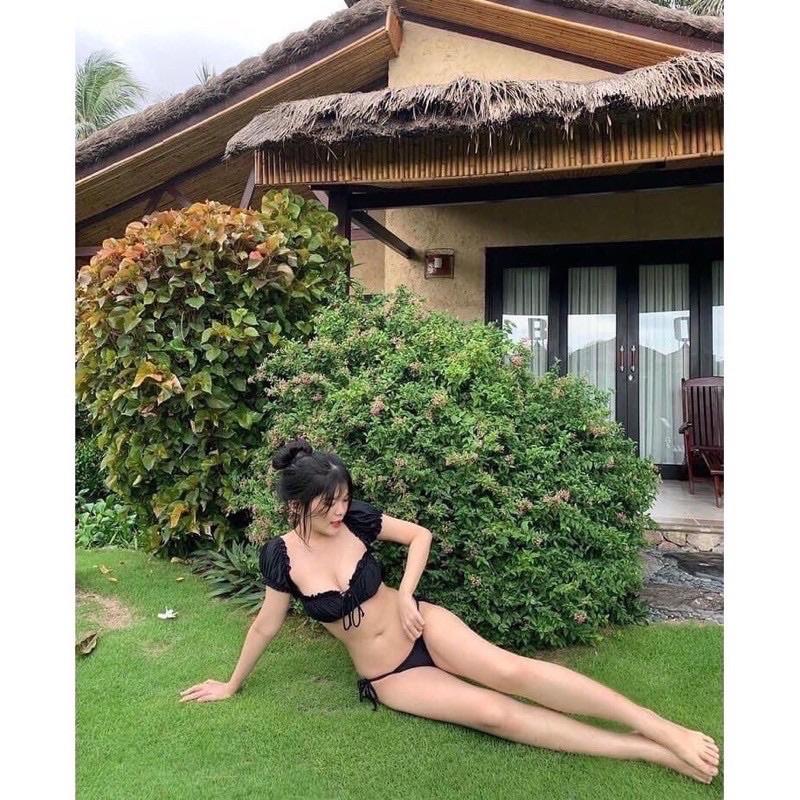 Bikini trễ vai dễ thương kèm ảnh thật