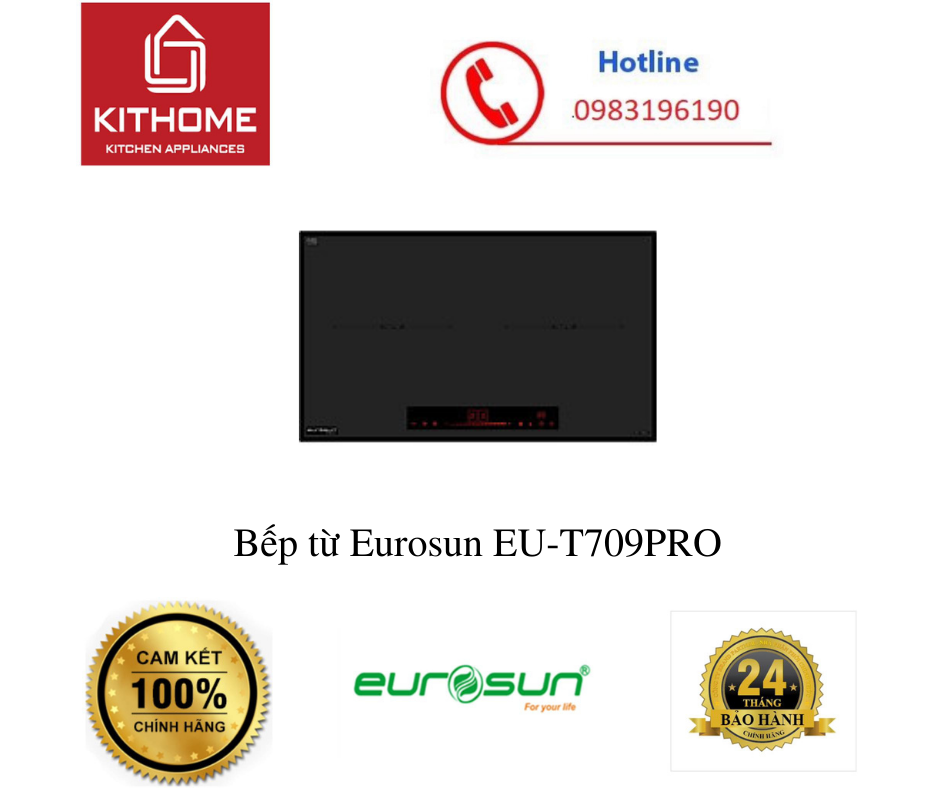 Bếp từ Eurosun EU-T709PRO - Hàng chính hãng