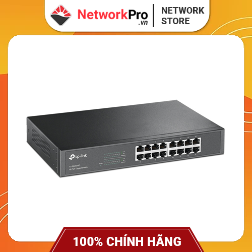 Switch TP-Link TL-SG1016D 16 Port Gigabit Hàng Chính Hãng