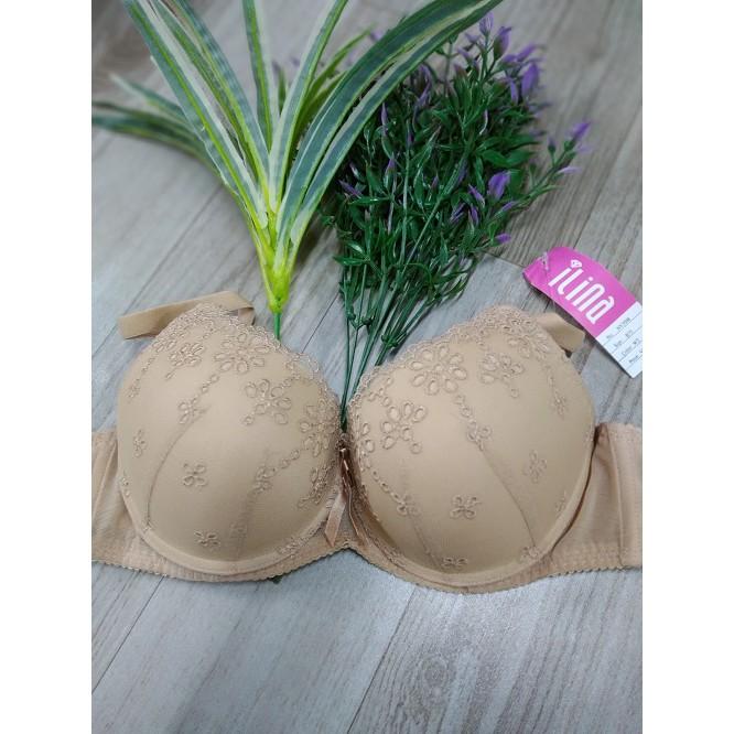 Áo lót nữ nâng ngực ILINA BON BON 3508 mút dày phối ren