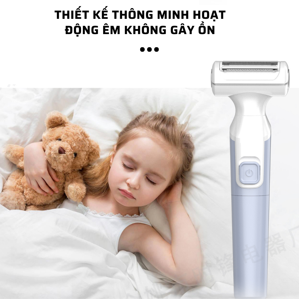 Máy cạo lông điện đa năng cho nữ Boorui SF2200 - Dao triệt lông phần tay, chân, nách, bikini.. thẩm mỹ cho phái đẹp - Hàng loại 1