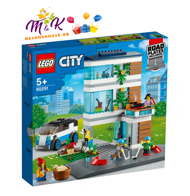 Đồ Chơi LEGO City Nhà Phố 60291