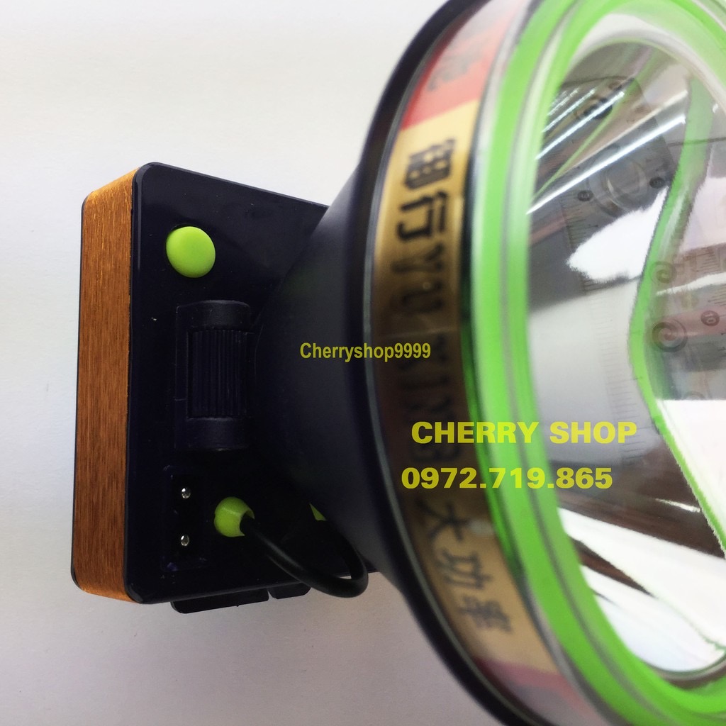 Đèn đeo đầu siêu sáng A366 500w soi ếch, đi rừng