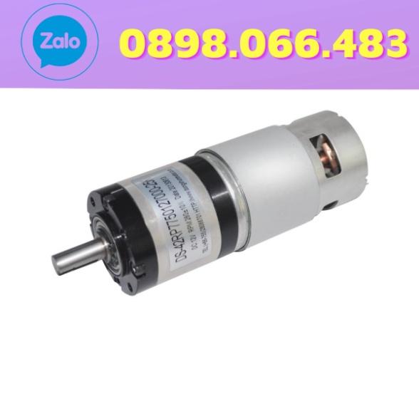 GiáTốt Động Cơ DC Giảm Tốc Hành Tinh 42Mm, Động Cơ Kích Thước Nhỏ, Mô-men Xoắn Lớn, Động Cơ Giảm Tốc có VAT