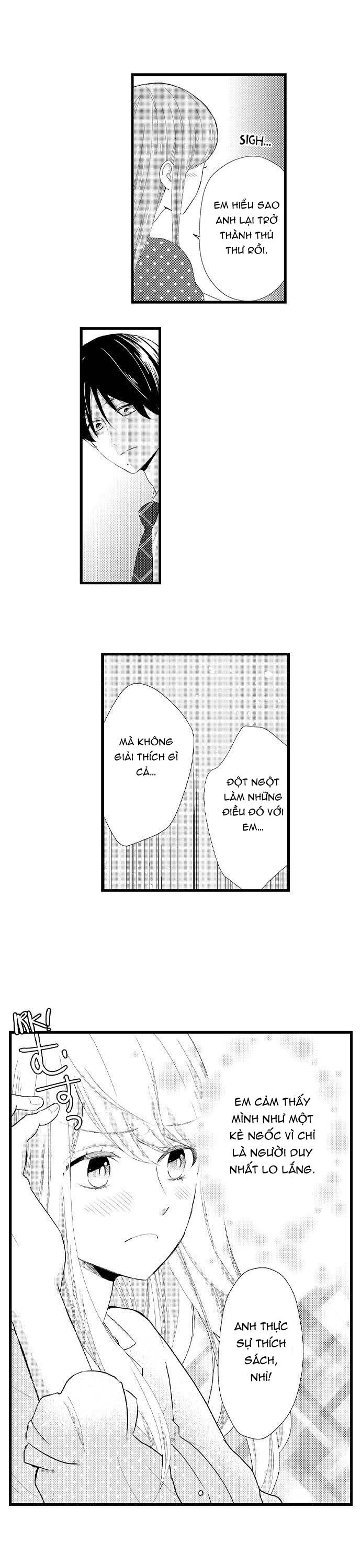 bí mật hẹn hò với chàng thủ thư (full) chapter 4 14