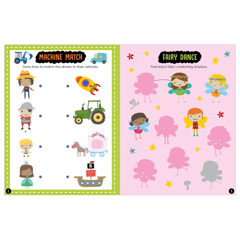 Sách tương tác sticker – Tìm hình liên quan -Matching up (Sticker activity book)