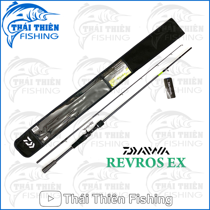 Cần câu Lure Máy Ngang Daiwa Revros Ex 632MHB