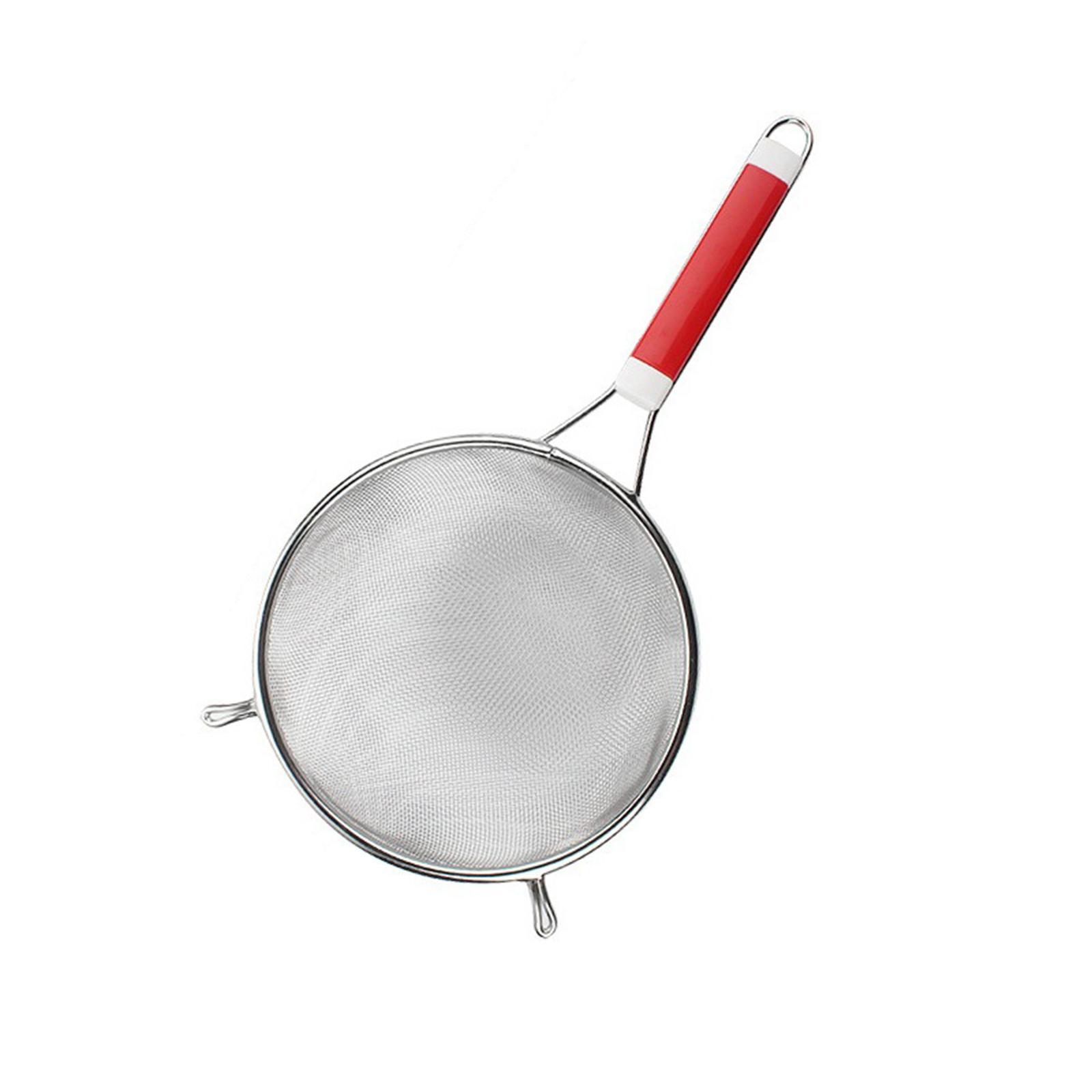 Stainless Steel Pasta Spaghetti Strainer Food Skimmer Food Strainer Colander