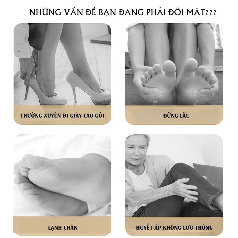 Thảm Massage Chân Xung Điện Có Remote Điều Khiển 19 Cấp Độ, 8 Chế Độ Massage