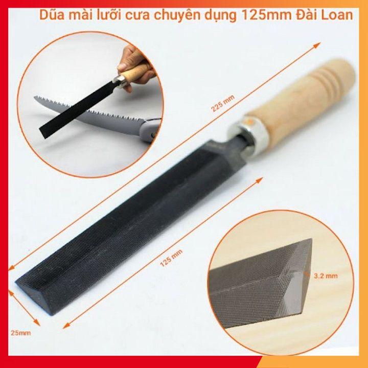 Dũa Kim Cương Mài Lưỡi Cưa Gỗ Cầm Tay Thép Carbon Cao Cấp, Chống Mài Mòn, Giũa Cưa Gỗ Chuyên Nghiệp