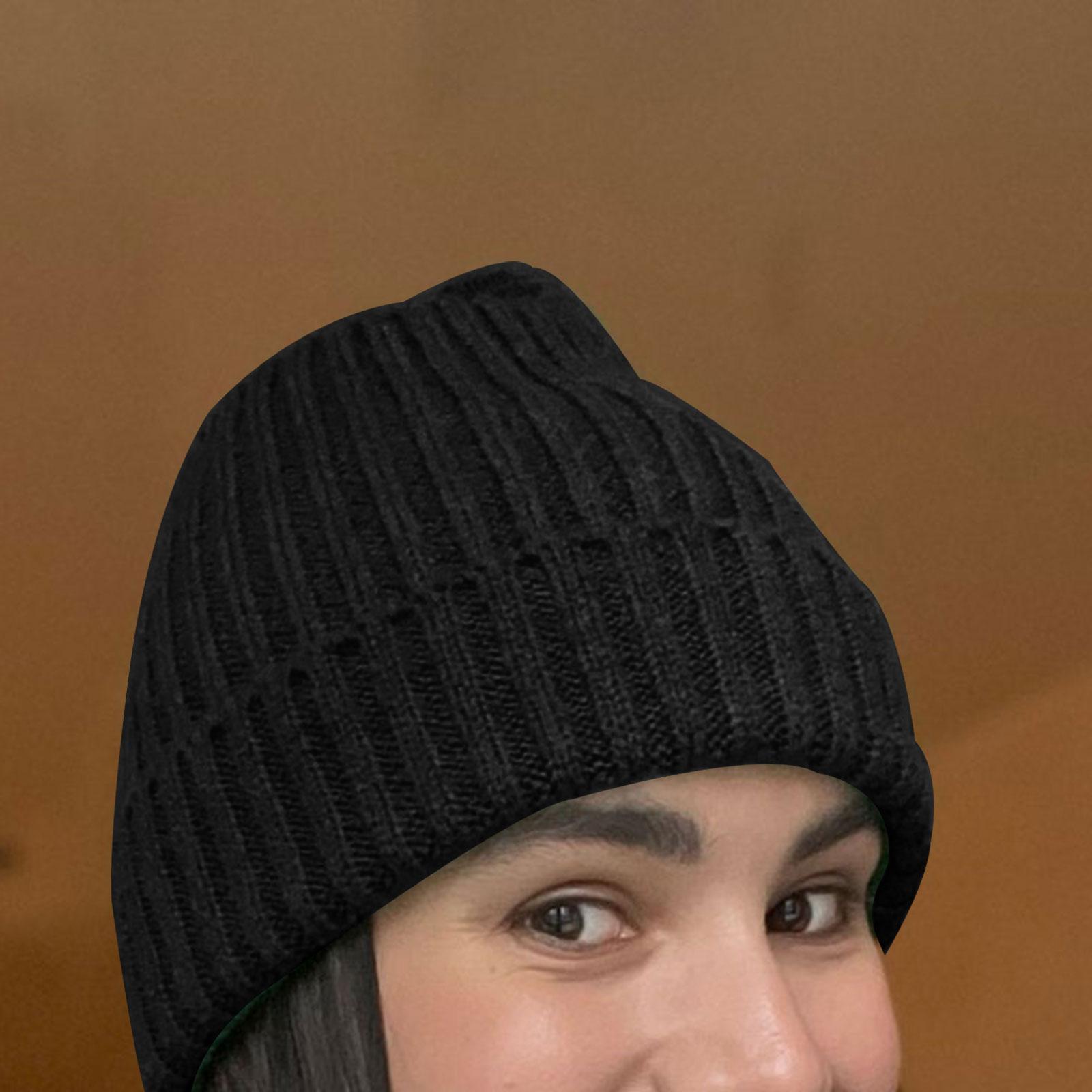 Hat Slouchy Warm One Size Lightweight Skull Cap for women