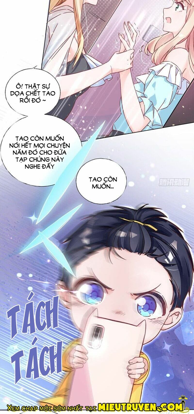 baba đẹp trai trên trời rơi xuống chapter 3 11