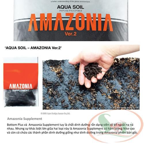 Nền ADA Amazonia Ver 2 (Ver.2) phân trải nền trồng cây bể thủy sinh cá tép