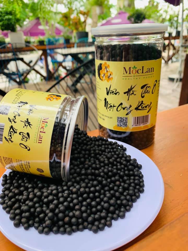 Viên hà thủ ô mật ong rừng Mộc Lan (hũ 500g)