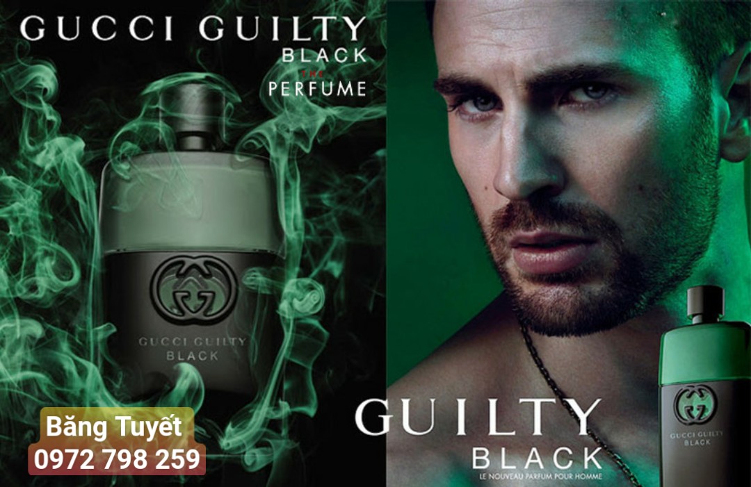 Nươc Hoa Nam Guci Guilty Black Pour Homme 100ml