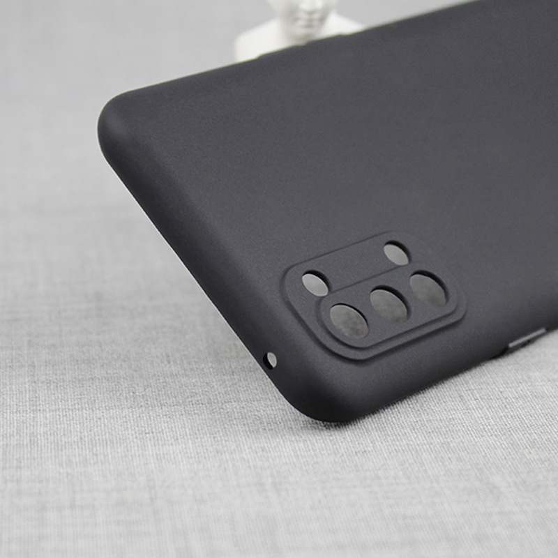 Ốp lưng cho OPPO Reno6 Z 5G, Reno5, Reno4 4G dẻo Silicone màu đen chống bám vân tay, bảo vệ camera