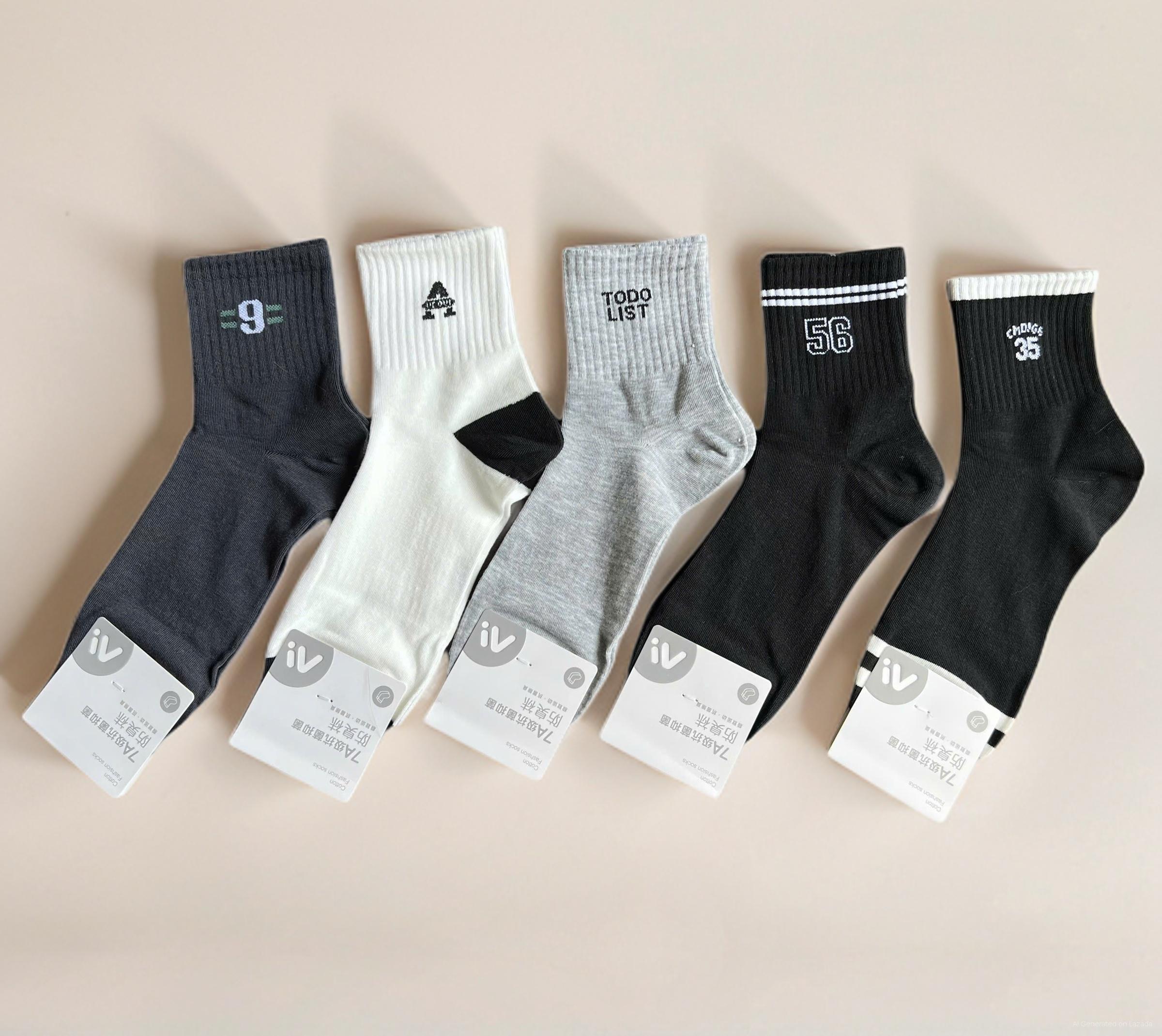 SET 5 ĐÔI TẤT VỚ NAM CỔ CAO MÃ 20 DÀNH CHO NAM