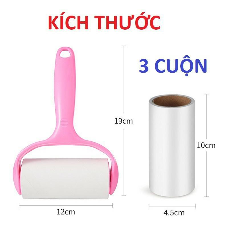 Cây lăn bụi làm sạch quần áo, ga trải giường, ghế sofa, ghế oto, lông chó mèo