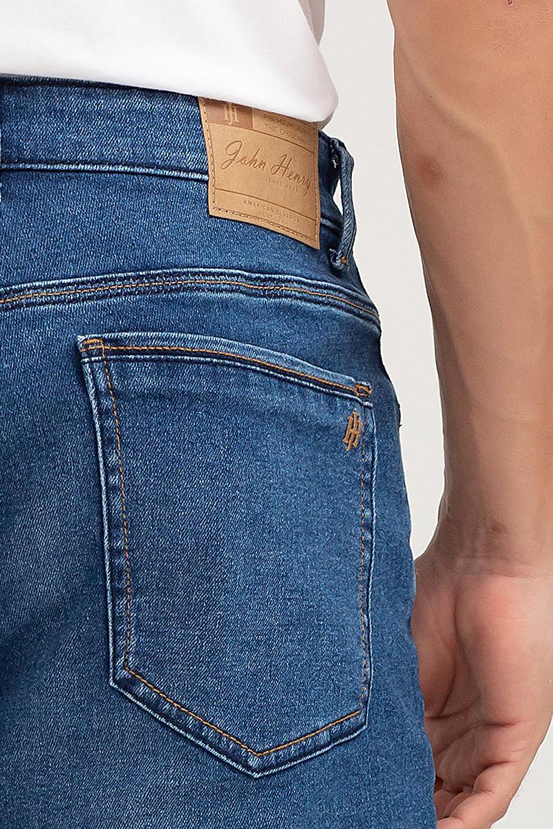 Quần short jeans nam form vừa  SP22FH05-JN - JEAN
