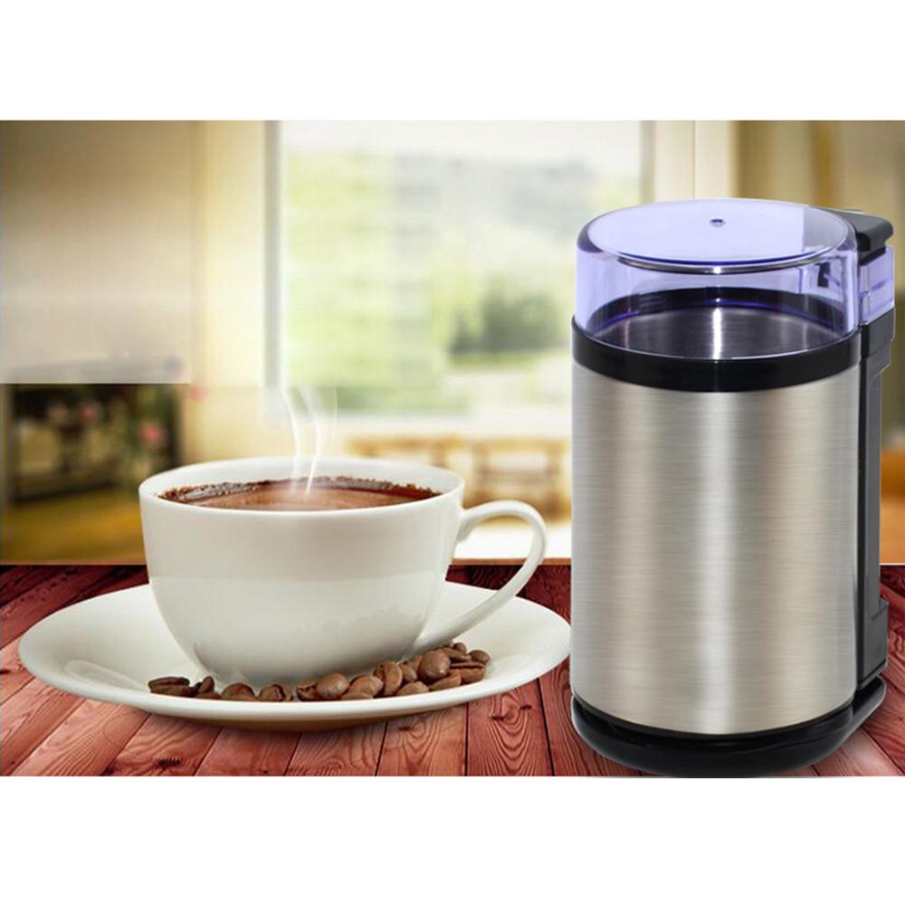 Grinder Mini Stainless Steel Electric Herb Pulverizer 180W High Power 10 S Quick Grinding Ultrafine Coffee Triturator