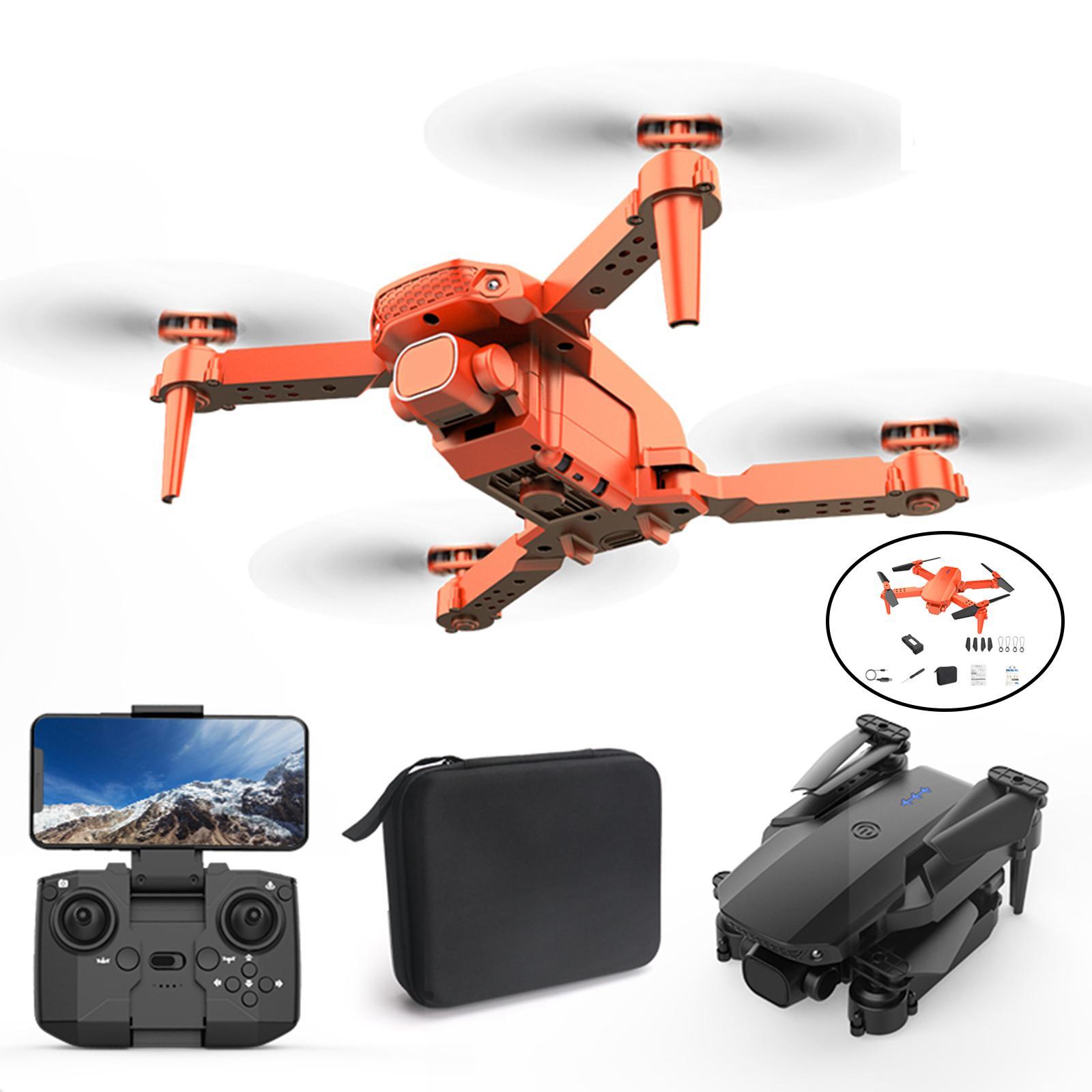 Foldable Mini RC Drones RC Quadcopter Key Take Off Speed Adjustment No Lens