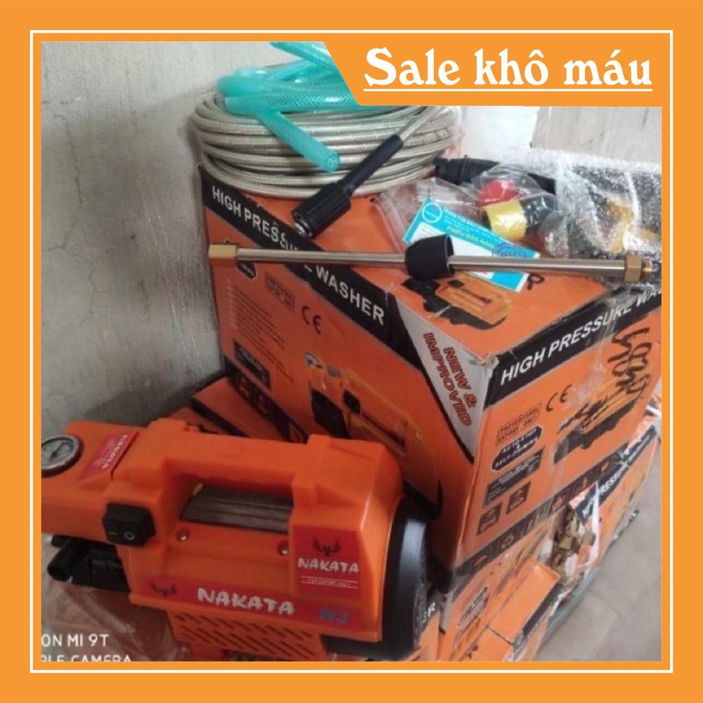 xả kho máy xịt rửa ô tô 3000W nakata siêu rẻ