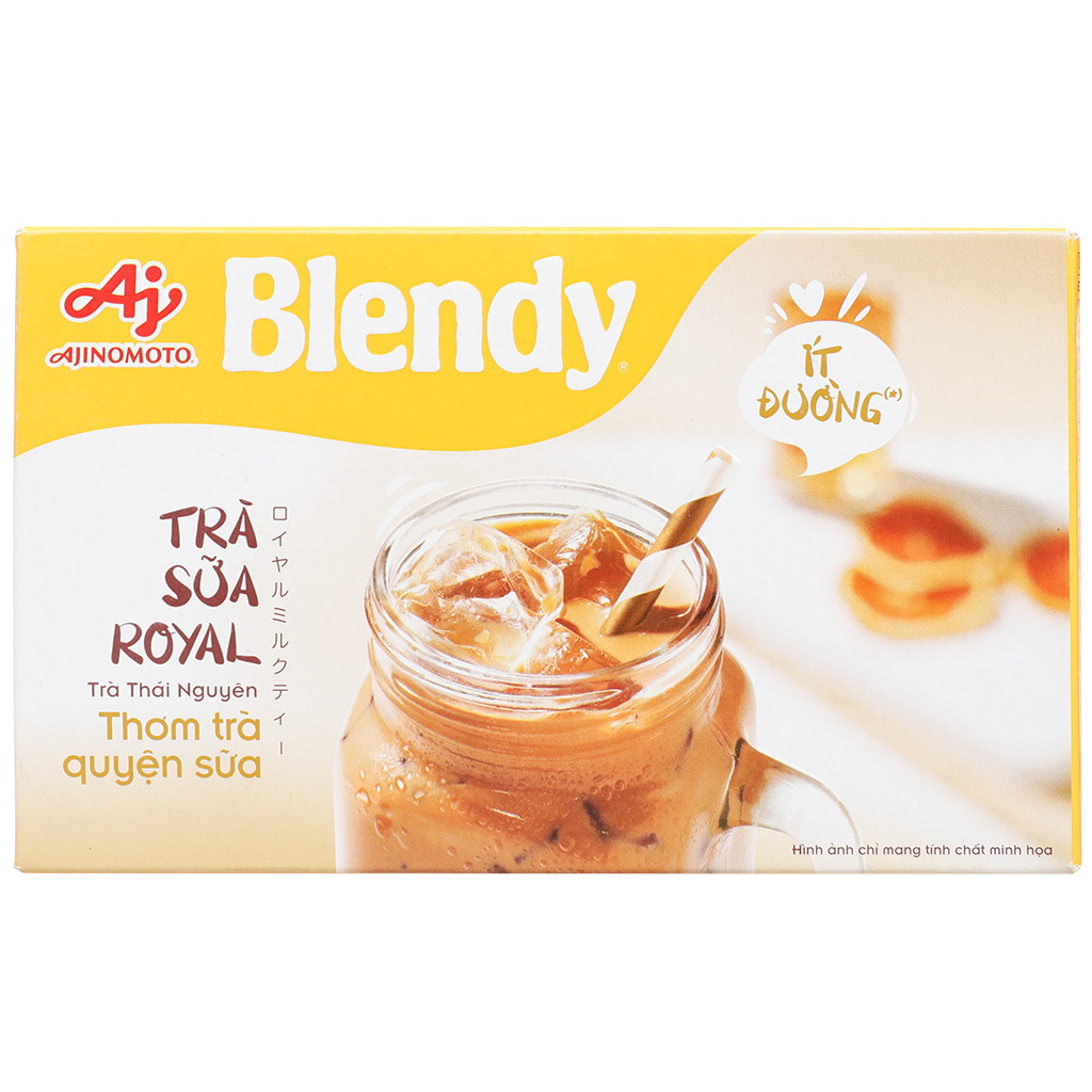 Trà Sữa Royal Blendy 8 gói x 18g (144g/ hộp)