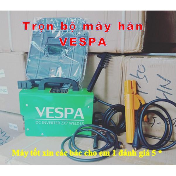 Máy hàn que điện tử Vespa 250a giá rẻ0
