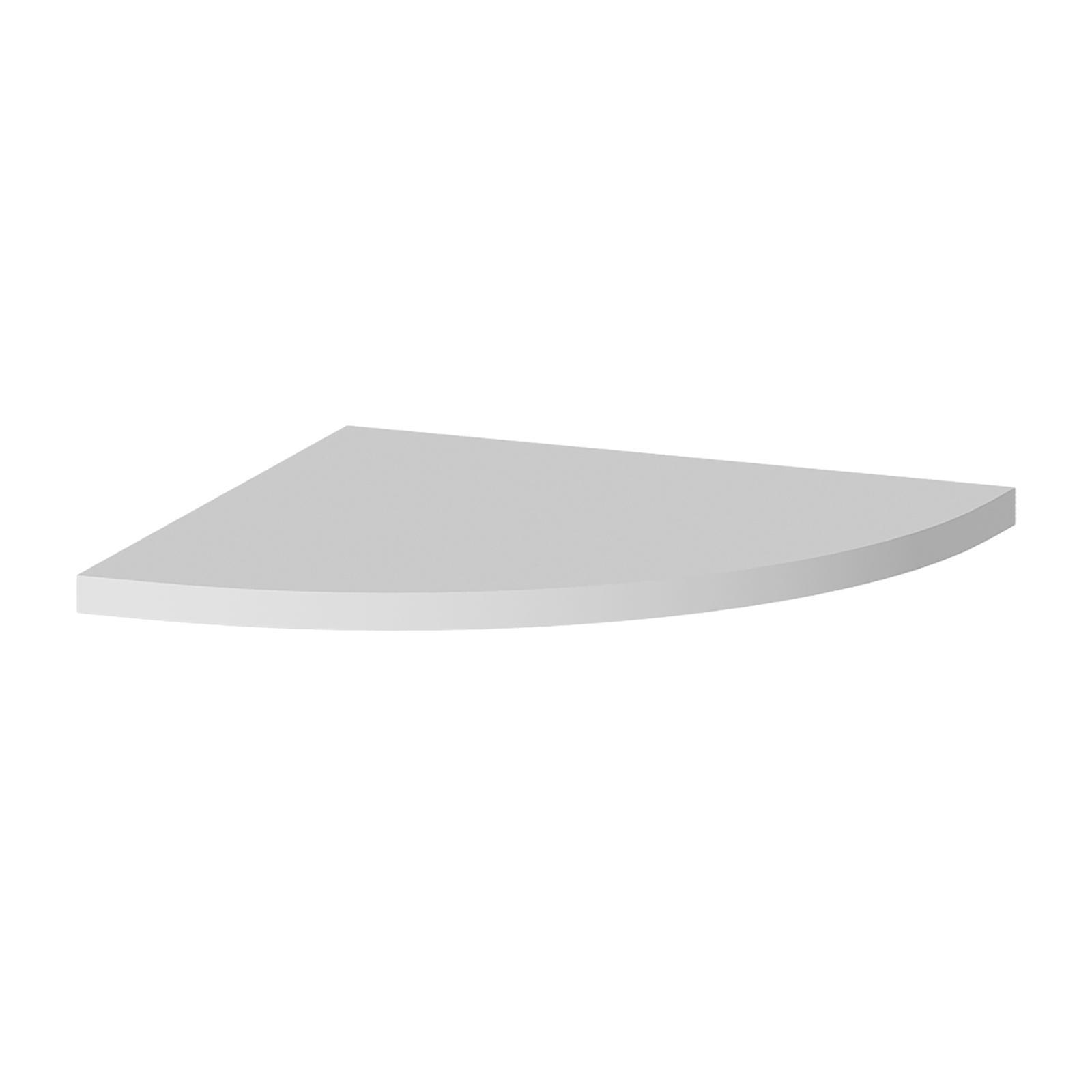 Corner Shelf,Round End Wall Mounted Display Shelf for Bedroom,Living Room,Home Decor