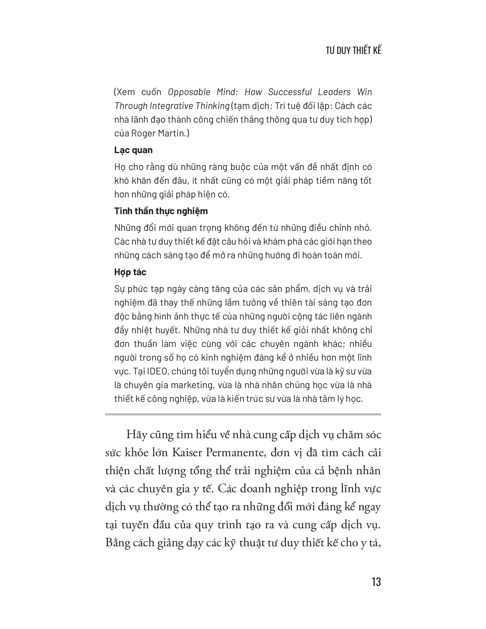 Sách - Tư Duy Thiết Kế Trong Kinh Doanh - Cẩm Nang Thực Hành Để Chuyển Đổi Doanh Nghiệp