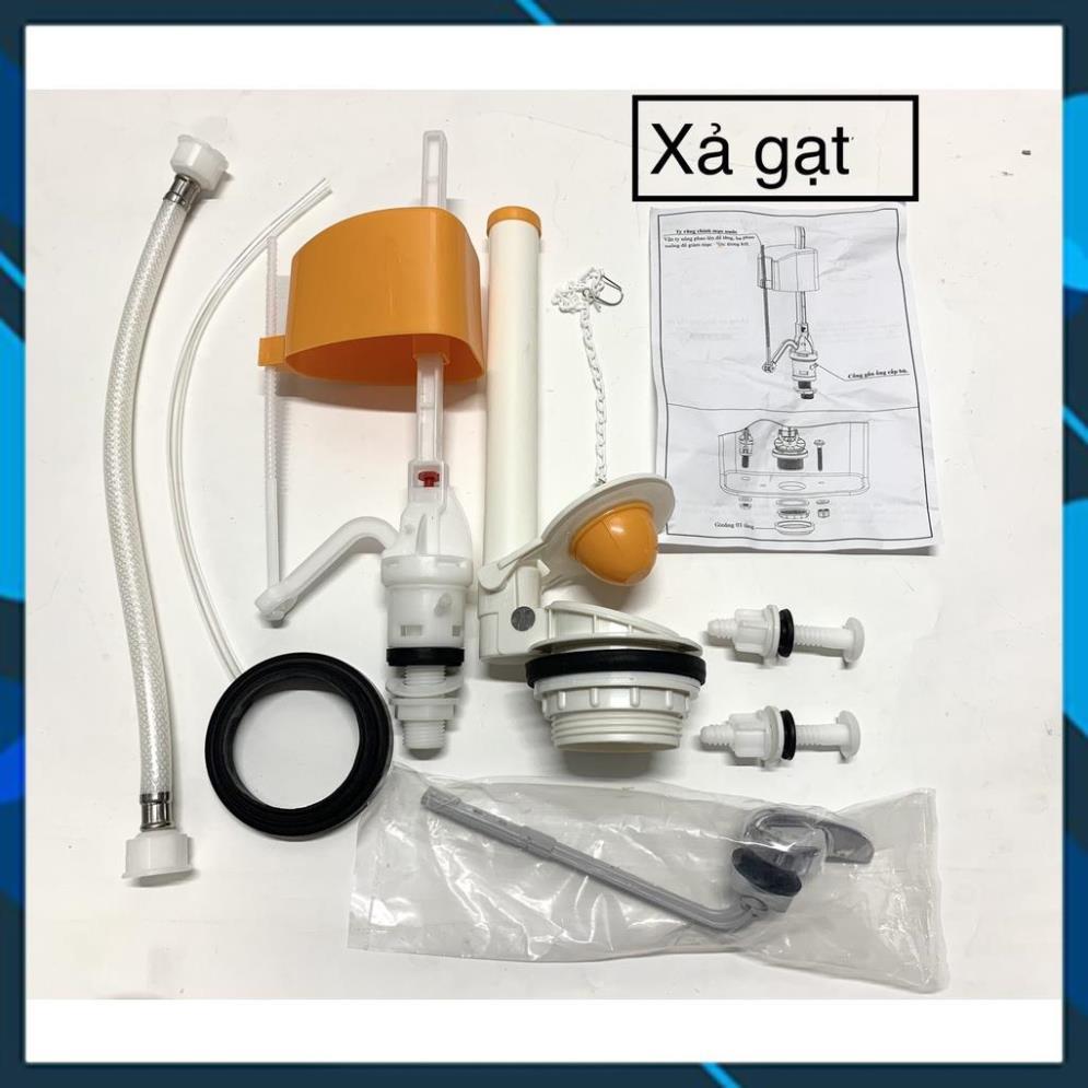 Bộ Xả Gạt Bồn Cầu Xi e Vàng Hùng Anh