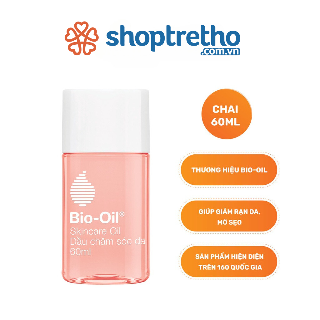 Dầu chăm sóc da giúp cải thiện rạn da, mờ sẹo và đều màu da - BIO-OIL SKINCARE OIL chai 60ml - 125ml