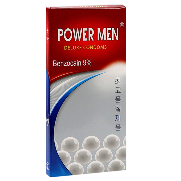 Bao cao su Powermen Longer Plus New 12 chiếc và Longer Plus 3 Chiếc