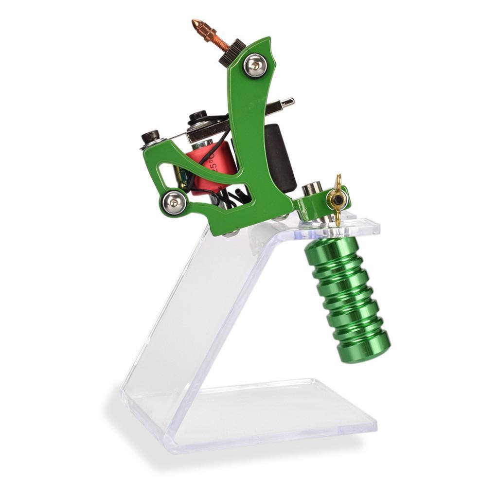 Tattoo Machine Stand Rack Support Holder Rest Clear Acrylic Tattoo Accessory